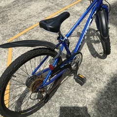 [商談中] あさひ/DRIDE/子供/24インチ/SUF004124/青　※スピードメーター動きませんの画像