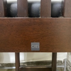 【直接引取限定】CRES クレス ハイチェア ミナト カウンターチェア 椅子 2脚セットの画像