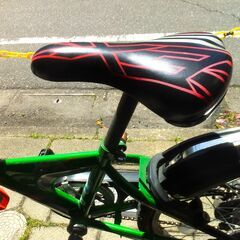 ブリジストン20インチ　グリーン自転車(男の子)の画像