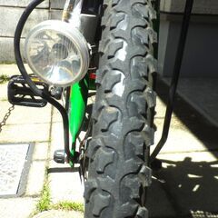 ブリジストン20インチ　グリーン自転車(男の子)の画像