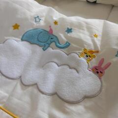 【美品】7点　ベビー掛け布団　汗取りパッド　枕の画像