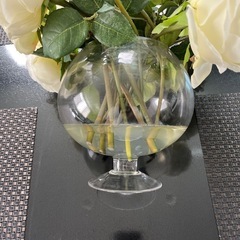 フェイクフラワー花器付きの画像