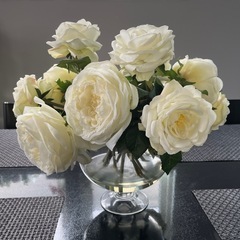 フェイクフラワー花器付きの画像