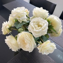 フェイクフラワー花器付きの画像