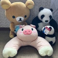 ぬいぐるみまとめて