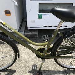 SOLID/シティサイクル/26インチ/緑系/STI309029 ※サビ有りの画像