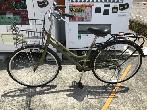SOLID/シティサイクル/26インチ/緑系/STI309029 ※サビ有り