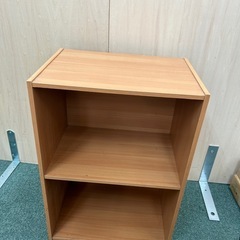 2段カラーBOX 棚　収納家具