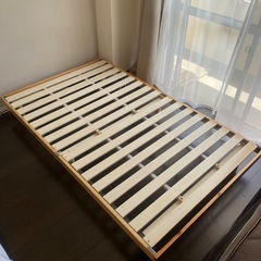 ニトリ　セミダブルベッド　マットレスの画像