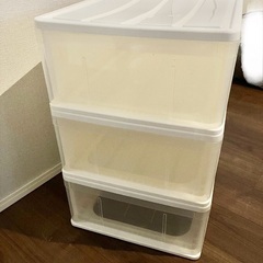 ニトリ 衣装ケース3個
