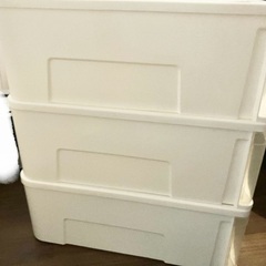ニトリ 衣装ケース3個の画像