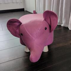 【値下】新品 ぞうさん スツール ピンク