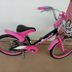 女の子自転車　18インチ　