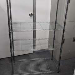 ドウシシャのスチールラック 90×45×150cm 4段
