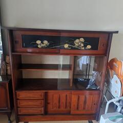 飾り棚 茶棚 キャビネット