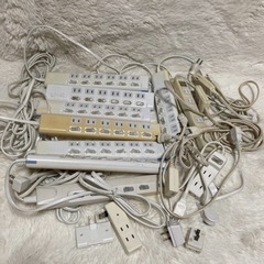 節電タップ 延長ケーブル    コンセント　大量まとめて❗️