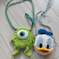 ディズニーランド　モンスターインク　マイク　ドナルドダック