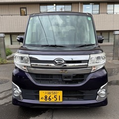 26年式/タントカスタム/カスタムXスマートセレクションSA/車検7年7月/片側パワースライドドア/8インチナビ/TV.DVD.CD.Bluetooth/ドラレコの画像