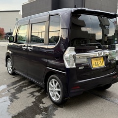 26年式/タントカスタム/カスタムXスマートセレクションSA/車検7年7月/片側パワースライドドア/8インチナビ/TV.DVD.CD.Bluetooth/ドラレコの画像