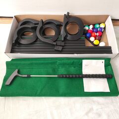 Poolgolf・プールゴルフセット・190×140㎝・ゴルフ・ビリヤード・No.250416-01の画像
