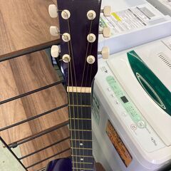 【リサイクルショップ ピカソ 小松原】🎸✨ おしゃれなパープルアコースティックギター入荷！ ✨🎸★9801★の画像