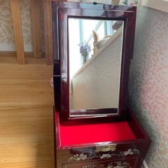 螺鈿化粧箱の画像