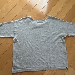 【Pal'las Palace】半袖ニット　グレーの画像