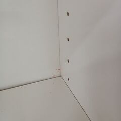 ★ジモティ割あり★  本棚 ホワイト W40×D28.2×H202.2 クリーニング済み TC8534の画像