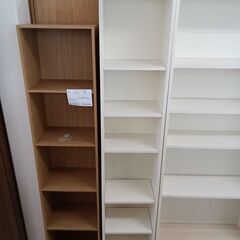 ★ジモティ割あり★  本棚 ホワイト W40×D28.2×H20...