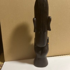 トーテムポール。海外土産。木製。の画像