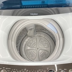 【トレファク高槻店】安心の6ヶ月間保証！取りに来られる方限定！Haier（ハイアール）の全自動洗濯機のご紹介です！の画像