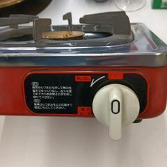 0507-057 昭和レトロ一口ガスコンロ　1988年製の画像