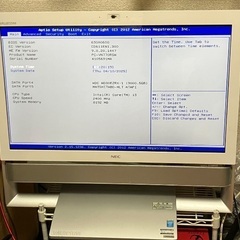 NEC NEC  VALUESTAR PC-VN770RSW  1体型パソコンの画像
