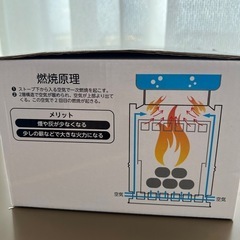 二次燃焼　焚き火台　フレイムストーブLの画像