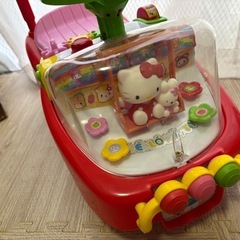 サンリオ ハローキティ 手押し車の画像