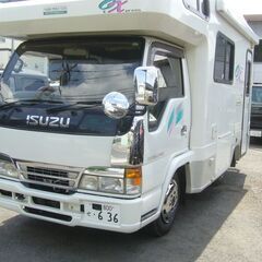 美車.１０年.エルフ.４WD.オートマ.ディゼル.キャンピングカ...