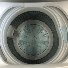 安心の1年保証付。【AQUA 全自動洗濯機　AQW-S4M 4.5kg 2022年製】取りに来れる方限定の画像