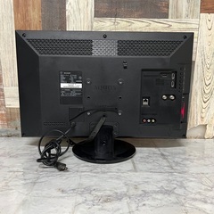 即日受渡❣️シャープ24型液晶テレビ裏番組録画可能なWチューナー搭載10500円の画像