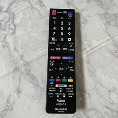 即日受渡❣️シャープ24型液晶テレビ裏番組録画可能なWチューナー搭載10500円の画像