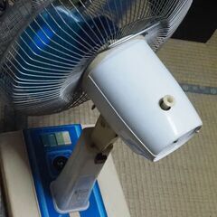 昭和レトロ、扇風機、3枚羽、アンティーク、珍品の画像