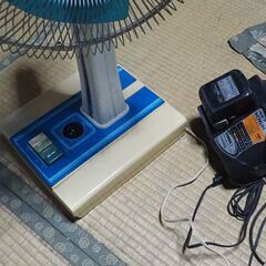 昭和レトロ、扇風機、3枚羽、アンティーク、珍品の画像