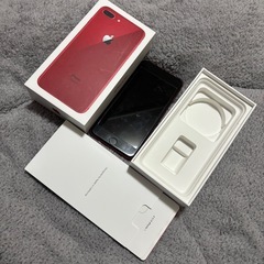 iPhone8plus product　REDの画像