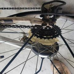 変速機付き自転車ジャンクの画像