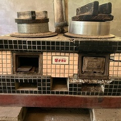 栄かまど（イソライト）　釜戸　竈　レトロ　昭和　台所