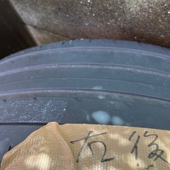 アルミホイール　　タイヤ付きの画像