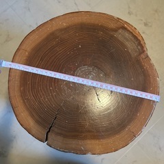 丸太スツールの画像