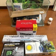 入門者or初心者限定 40cm水槽 ほぼスターターキット 譲りますの画像