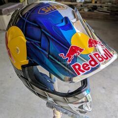 SHOEI オフロード ヘルメット Redbullの画像