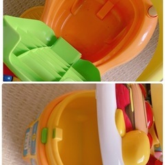 アンパンマン よくばりビジーカー 押し棒+ガード付きの画像