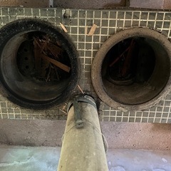 栄かまど（イソライト）　釜戸　竈　レトロ　昭和　台所の画像